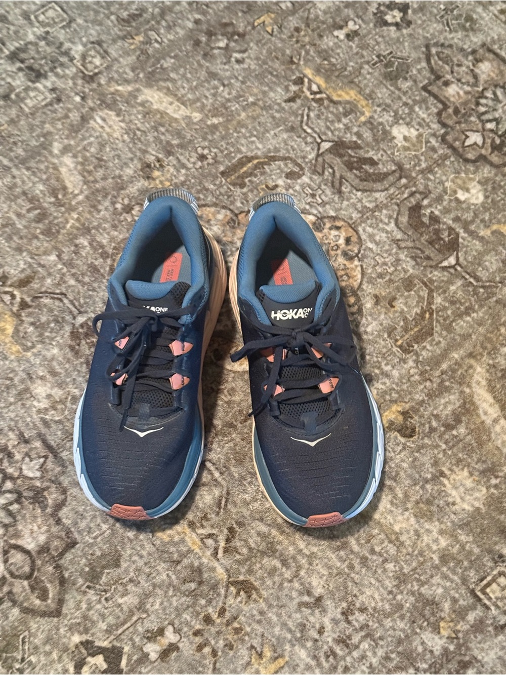 🏃‍♀️ HOKA ONE ONE Women's Gaviota 3 Sneakers Ombre Blue and Rosette 10.5B - Picture 3 of 16